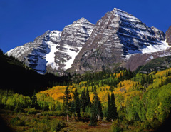 A beautiful mountain scene 