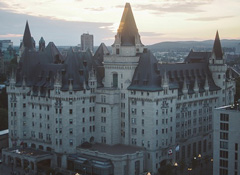 The iconic Chateau Laurier in Ottawa, Ontario