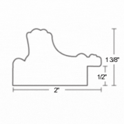 Large Classic Paneled Ornamental - Silver