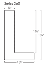 This medium, L-shaped canvas floater frame features Walnut Woodgrain detail, and a 3/8 " flat face.

*Note: These solid wood, custom canvas floaters are for stretched canvas prints and paintings, and raised wood panels.