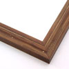 This natural-wash wood frame features a soft brown varnish that highlights the rich wood grain. Antiquing is created by nicks that add character and depth to the subtlety bevelled face.
1.25 " width: ideal for smaller images. Border a rustic nature photograph, or autumnal painting or print with this simple, bucolic frame.