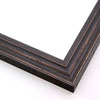 This natural-wash wood frame features a black varnish that does not disguise the rich wood grain. Antiquing is created by nicks that add character and depth to the subtlety bevelled face.
1.25 " width: ideal for smaller images. Border a rustic greyscale or nature photograph, or autumnal painting or print with this simple, bucolic frame.