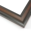 This classic, bevelled frame features a gentle scoop profile. The dark walnut wash fades to black on the inner and outer edges.
1.75 " width: ideal for medium size artwork. A wide variety of photographs, paintings and prints would look beautiful bordered by this simple frame.