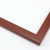 This slender, gently curving frame features a warm cherrywood finish with wood grain details.
15/16 " width: ideal for small artwork. The clean modern lines and natural details of this frame make it the perfect fit for a wide variety of paintings, photos and giclee prints.