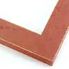 This simple, flat faced frame features rustic wood with a light, pink-red wash. The natural grain shows through the thin, sanded varnish, giving the frame a soft, antiqued appearance.
1-1/2 " wide: ideal for small and medium-size images. Whether photography or paintings, rural scenes and simple images will look striking in this frame.