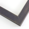 This simple, flat faced frame features rustic wood with a light wash. The natural grain shows through the sanded, dusty blue varnish, giving the frame a soft, antiqued appearance.
1-1/2 " wide: ideal for small and medium-size images. Whether photography or paintings, rural scenes and simple images will look striking in this frame.