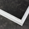This simple, flat faced frame features rustic wood lightly coated in white paint. The top coat is rubbed away in places to reveal the natural wood color below, for a soft, antiqued look.
3/4 " wide: ideal for small and medium-size images. Whether photography or paintings, rural scenes and simple images will look striking in this frame.