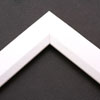 Linen liners are a great option for providing white space between art and frame. Where glass is generally required to protect paper artworks and their mat, a linen liner does not require glass, making it perfect for paintings and Giclée prints.
This 1.5 " white liner has an authentic, soft linen texture, and a flat face with sloped inner lip. It is ideal for small, medium or large canvas prints and oil paintings.