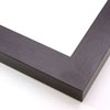 This simple frame features a pearlized charcoal wash and subtle wood grain detailing. The 1.125 " outer depth creates a stark contrast between the wall and the artwork.
1.5 " width: ideal for medium sized pieces. This frame style matches a wide variety of artwork, from old paintings and prints to modern photographic images.