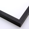 This simple, matte black frame features a slim, flat face. Dress it up with an old watecolour or oil painting, or keep it modern with a bright family photograph. The deep (1-1/16") rabbet adds depth to framed images, creating a shadow-box effect.
.75 "es wide: ideal for small images.