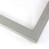 For a fresh take on an old favorite, the new Kyoto II Collection combines quality and elegance with the natural nuance of a wood veneer. From the dark, dramatic black stain. to the classy, semi-casual grey stain, and the restrained, comfortable white wash, these understated finishes are the perfect accompaniment to any artwork.
1.125 " width: ideal for smaller artwork. This modern frame is suitable for a wide variety of art mediums, from photographs to paintings and giclee prints.
Kyoto II Collection
