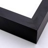 This classic, matte black shadow box frame features a smooth face, straight edges and an extremely deep, 2.25 " rabbet.
Use this 1.25 " wide frame to encase your favourite sports team, holiday or event memorabilia. It is ideal for medium to large size shadow boxes.
