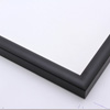 This simple, matte black frame features a slim curved profile. The result is a classic yet modern border that can be matched with almost any artwork and decorating style.
11/16" " width: ideal for smaller images. Select an oil or watercolour painting, print, or white-dominant grayscale photograph.