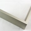 This slim and elegant metal shadow box frame is thoughtfully crafted to elevate your cherished pieces to a whole new level of sophistication. With its sleek 3/8 " profile and a generous 1-5/8 " depth, this frame strikes the perfect balance between modernity and timeless appeal.
The metallic grey-silver finish, adorned with subtle green undertones, adds a touch of refinement and versatility, making it an exquisite addition to any interior decor.
The frame