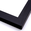 This simple, Satin black frame features a 1.25 " outer depth for a stark contrast between wall and artwork.
1.5 " width: ideal for medium and large sized pieces. This classic frame style matches a wide variety of artwork, from old paintings and prints to modern photographic images.