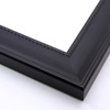This classic, matte black frame features a scoop profile with a rounded outer edge and square beading on the lip.
2 " width: ideal for medium or large images. Pair this simple frame with a bold acrylic or watercolour painting, or border a high-contrast greyscale photograph for a modern effect