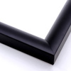 This heavy, black satin finish frame feature a steep curve profile that draws the eye easily toward the artwork.
Protruding 1.5 "es, a distinct division is achieved between art and wall
1.6 " width: ideal for medium to large artworks. Pair this frame with a bold oil painting for a classic look, or high contrast black and white image for a sharp, modern effect.