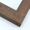 This simple but expressive frame features an organic wood grain face, complete with whorls and shallow ridges. The rich, matte walnut finish highlights the natural texture.
1.75" width: ideal for medium size artworks. The natural simplicity of this countryside frame is the perfect match for nature or farmland photographs or oil paintings.