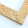 This simple, natural frame features a smooth face of lightly varnished wood that celebrates the beautiful grain.
1.75 " width: ideal for medium or large images. The perfect border for a rustic or nature photograph, or water-colour painting or print.