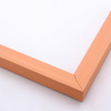 This playful, muted orange frame features a flat outer edge, steep scoop profile and smooth matte finish.
1 " width: ideal for smaller artworks. The bold colour makes this frame a perfect choice for any hard-to-match paintings, photographs or giclee prints. It is also the best choice for the nursery wall.