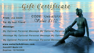 Ottawa Fine ART Gift Certificates & Gift Cards